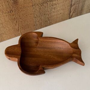 Monkey Pod Wood Turtle Trinket Candy Dish 🐢